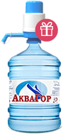 Подарок при заказе воды